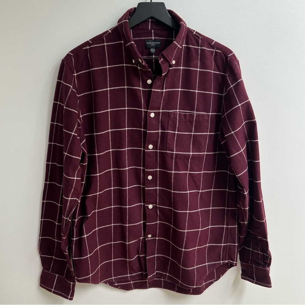 Club Monaco Men’s Flannel Shirt